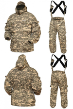 Костюм Дельта+флис Rip-Stop At-Digital Снежный Барс