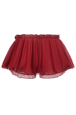 Пляжный комплект Maddy Burgundy Bordo
