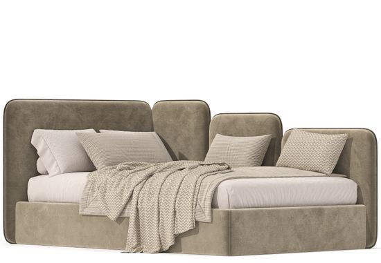 Кровать угловая Флит Дизайн Проект № 5