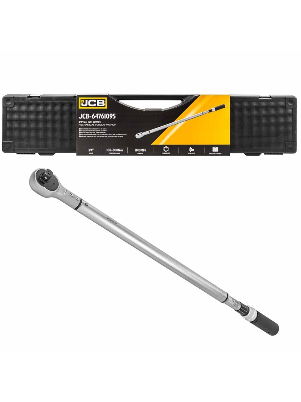 Ключ моментный 100-600Нм, 3/4'' JCB JCB-64761095