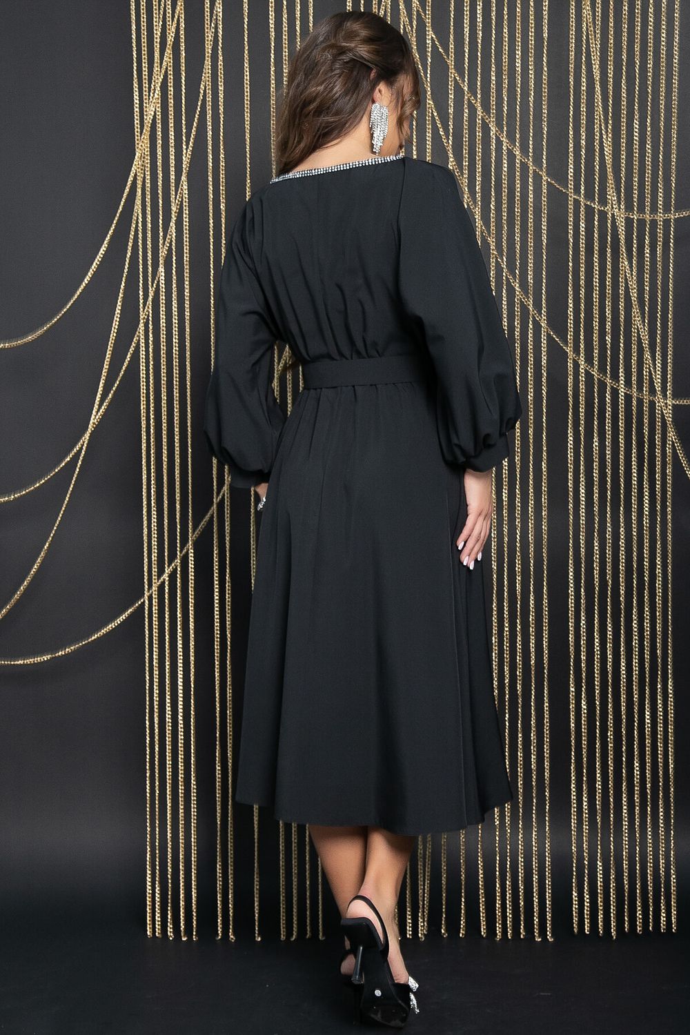 Платье Утонченный вкус (черное) П11728 LT Collection