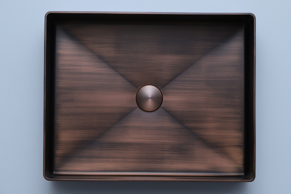 Раковина AltroBagno Accordo 001012 BrAn из нержавеющей стали