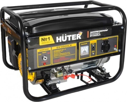 Генератор бензиновый HUTER DY 3000 LX электростартер 64/1/10