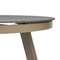 Стол обеденный Leif, Ø90 см, серо-бежевый