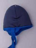 Шапка детская зимняя вязаная с ушками