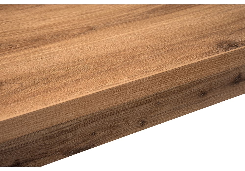 Стол Оригон 120(160)х70х77 дуб горный / черный матовый