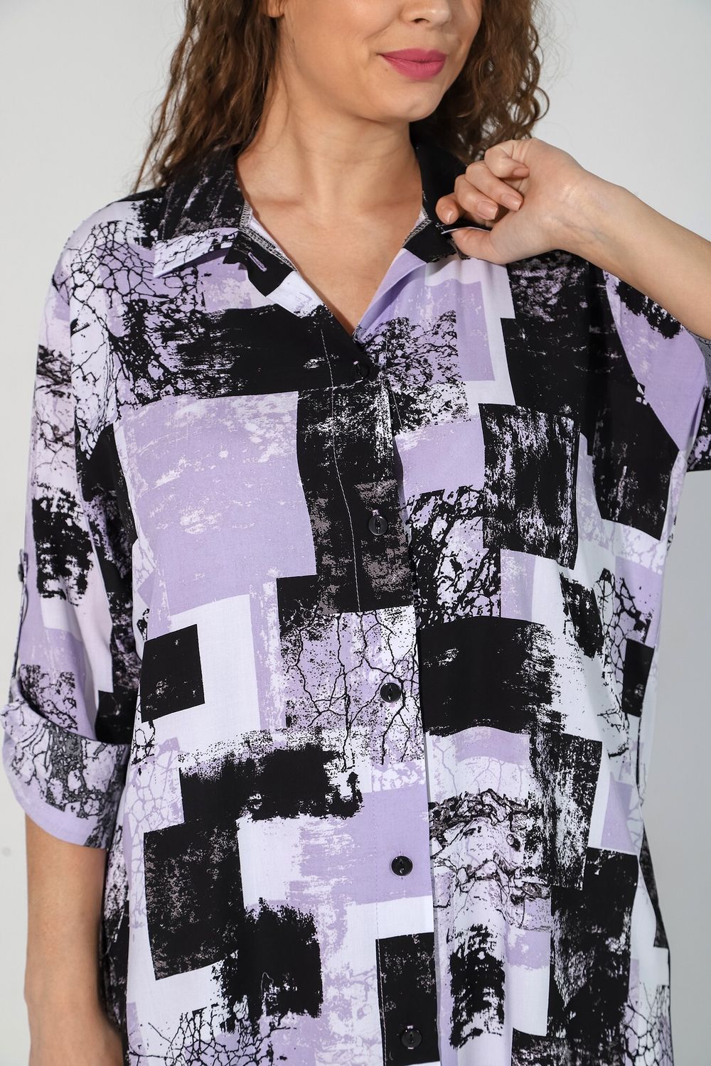 Туника (рубашка) Сага-3 Виотекс СИРЕНЕВЫЙ