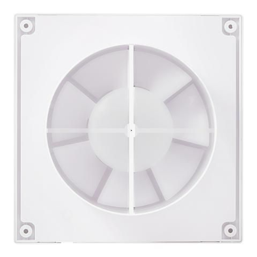 Вытяжной канальный вентилятор Ballu BAF-SL 150 V бесшумный для ванной комнаты, туалета, кухни и бани, 150 мм