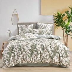 Майли (зеленый) КПБ сатин Евро 4н