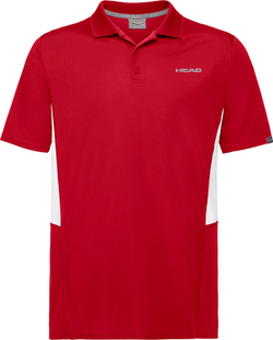 Мужское теннисное поло Head Club Tech Polo Shirt M - red