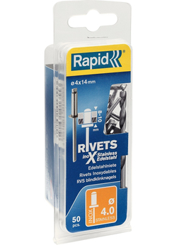 RAPID 4.0 х 14 мм, 50 шт, нержавеющая заклепка (5000395)