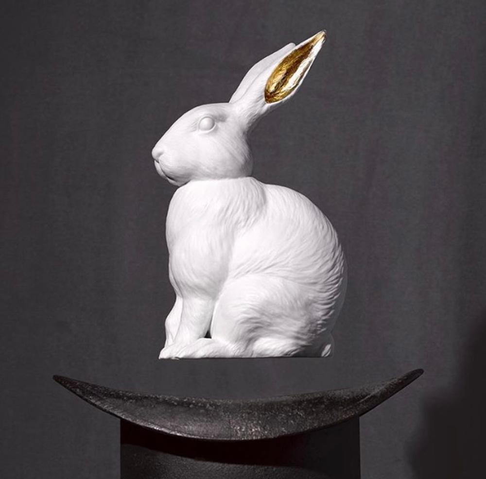 Кролик белый L'objet