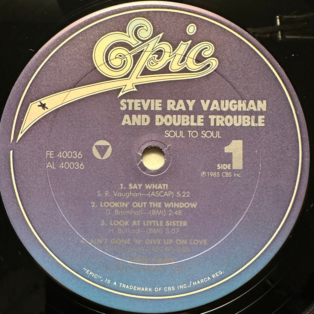 Stevie Ray Vaughan And Double Trouble - Soul To Soul (США 1985г.)
