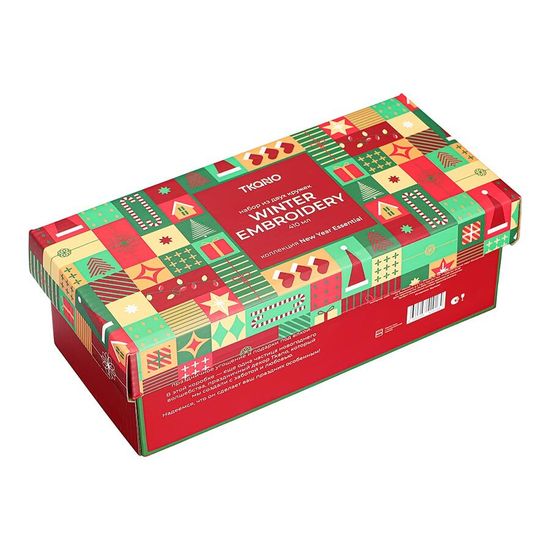 Набор из двух кружек winter embroidery из коллекции new year essential, 410 мл