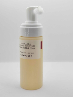 Успокаивающая кислородная пилинг-пенка с эхинацеей RAWQUEST Echinacea Calming Moisture Peeling Bubble Foam для чувствительной кожи, увлажнение,мягкое отшелушивание AHA/PHA ,150 мл
