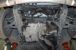 Защита картера и КПП Sheriff для Mercedes Benz Vaneo (W414) 2001-2005 арт.13.0075