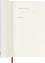 Еженедельник на 2025-2026 гг Moleskine Academic Soft WKNT (DSF218WN3) 13х21 см, мягкая обложка, красный