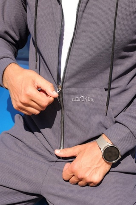 Толстовка мужская LEGENDA Under Ground серый