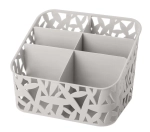 Органайзер универсальный для хранения, светло-серый, 19,5*16*14,6 см