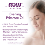 NOW Foods, Solutions, масло примулы вечерней, 118 мл (4 жидких унции)