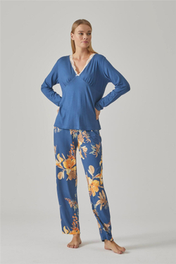 RELAX MODE - Женская пижама с брюками - 10773