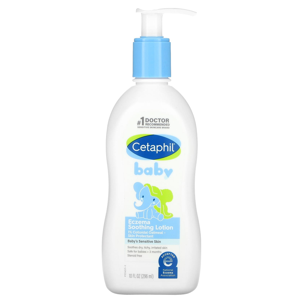 Cetaphil, Baby, Успокаивающий лосьон от экземы, 10 жидких унций (296 мл)