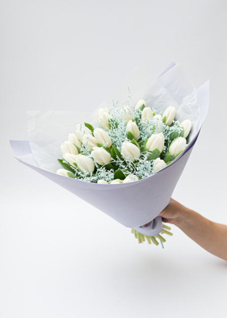 Букет из тюльпанов 8М L #7