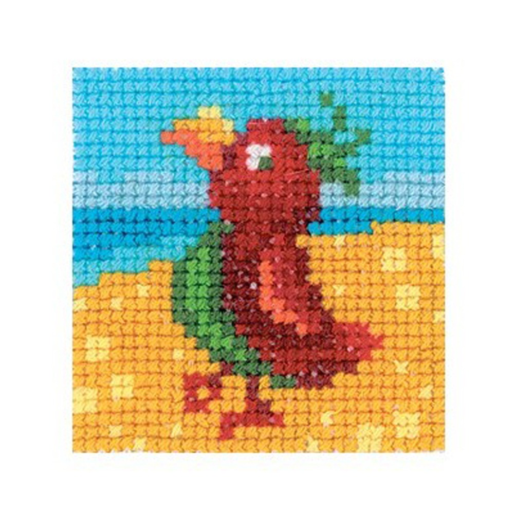 "Попугай"-MH528 вышивка