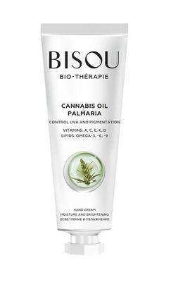 Крем для рук BISOU Cannabis Oil Palmaria Control Uva And Pigmentation 60 мл