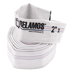 Шланг текстильный BELAMOS (напорный рукав) ПВД 2х50м