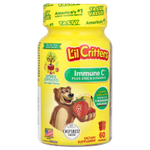 L'il Critters, Immune C, витамин С с цинком и витамином D, 60 жевательных таблеток