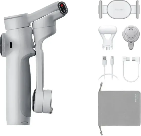 Стабилизатор Insta360 Flow 2 Pro (Creator Bundle) Stone Gray