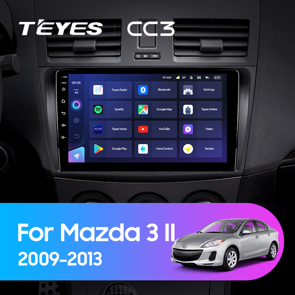 Teyes CC3 9" для Mazda 3, Axela 2009-2013