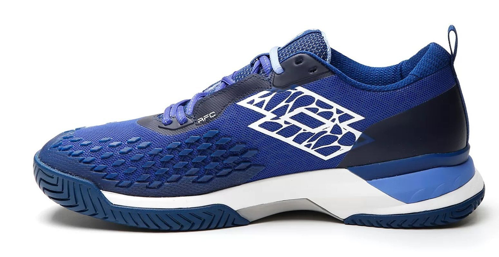 Теннисные кроссовки Lotto Raptor Hyperpulse 100 Speed - royal gem/all white/blue 295C