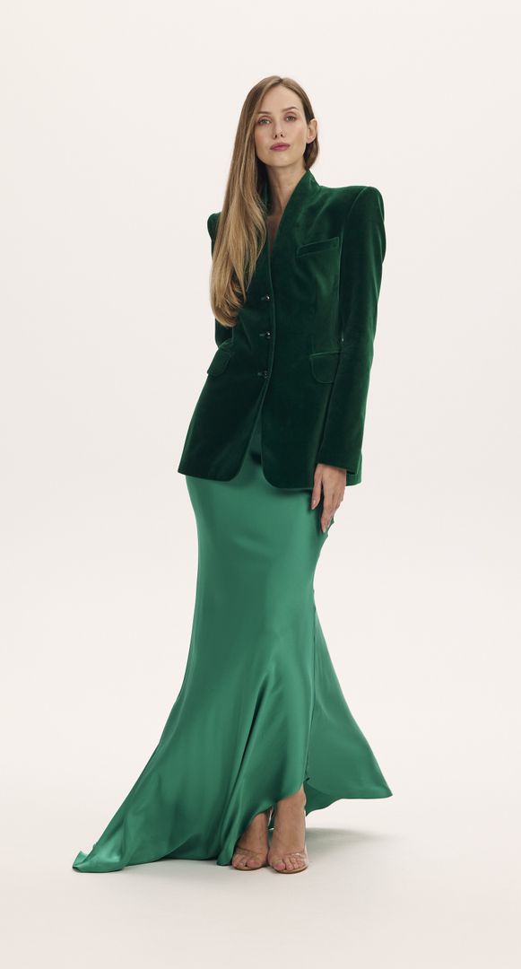 Жакет с шалькой