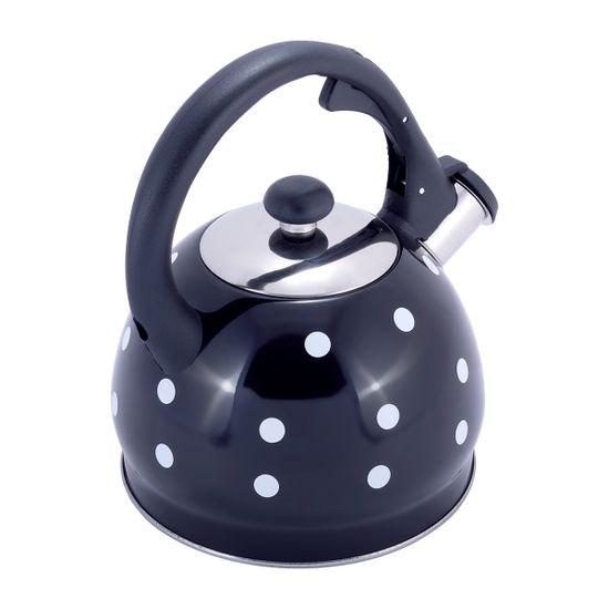 Чайник 2 л. из нержавеющей стали со свистком Kamille KM-1070 и нейлоновой ручкой