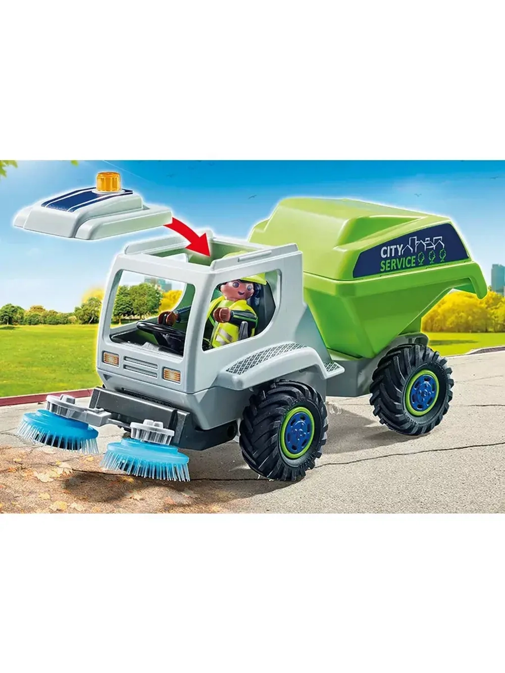 Набор Подметальная машина Playmobil 71432