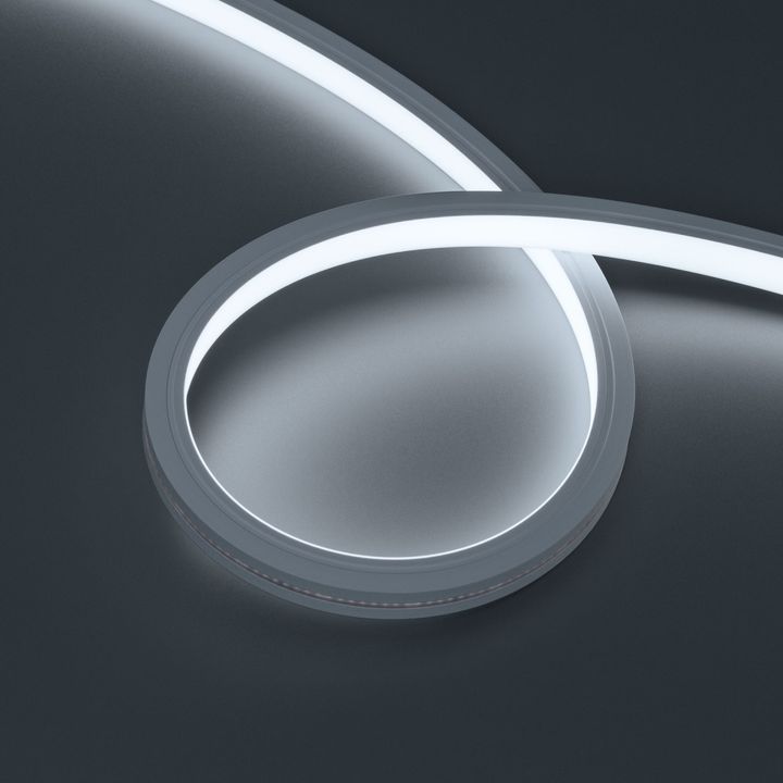 Светодиодная лента герметичная MOONLIGHT-TOP-X320-13x12mm 24V White6500 (5 W/m, IP67, sauna, 5m, wire x1) Arlight 051133