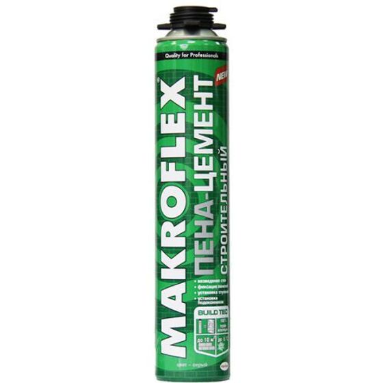 Монтажная пена-цемент строительная Makroflex Профи 850мл