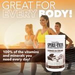 NaturesPlus, Spiru-Tein®, протеиновый порошок, печенье и сливки, 525 г (1,15 фунта)