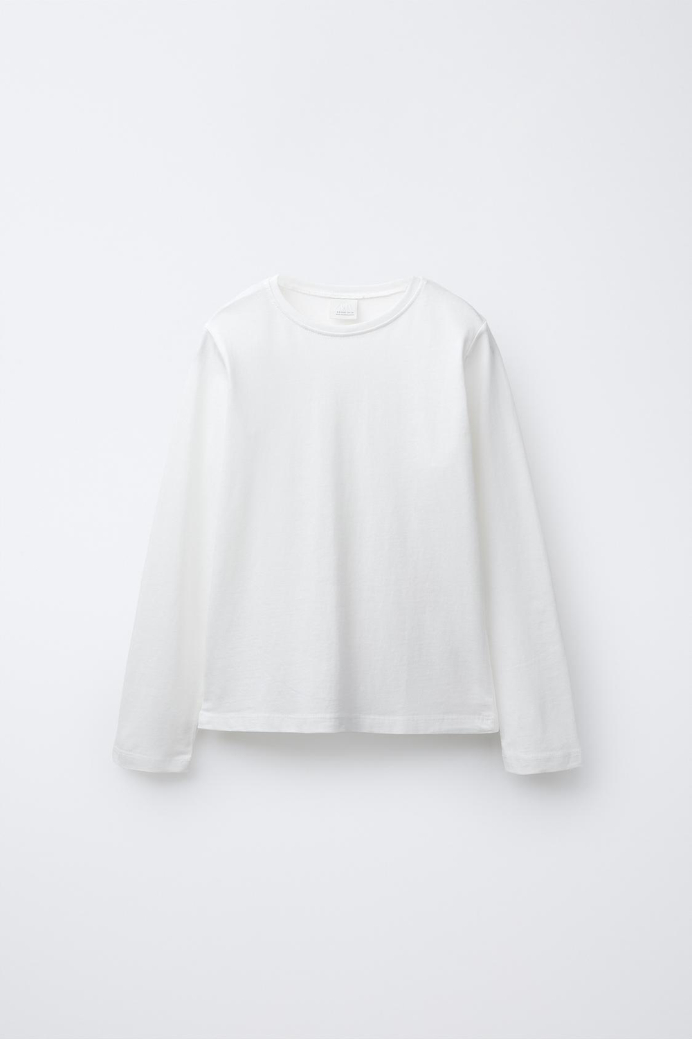 ZARA НАБОР ИЗ ТРЕХ ОДНОТОННЫХ ФУТБОЛОК, РАЗНОЦВЕТНЫЙ