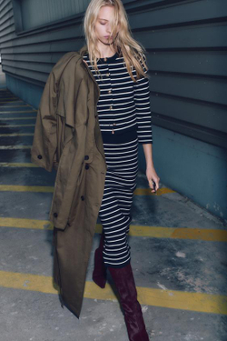 ZARA КАРДИГАН В ПОЛОСКУ, ПОЛОСКИ