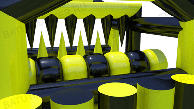 Надувной модуль препятствий «Зубья»