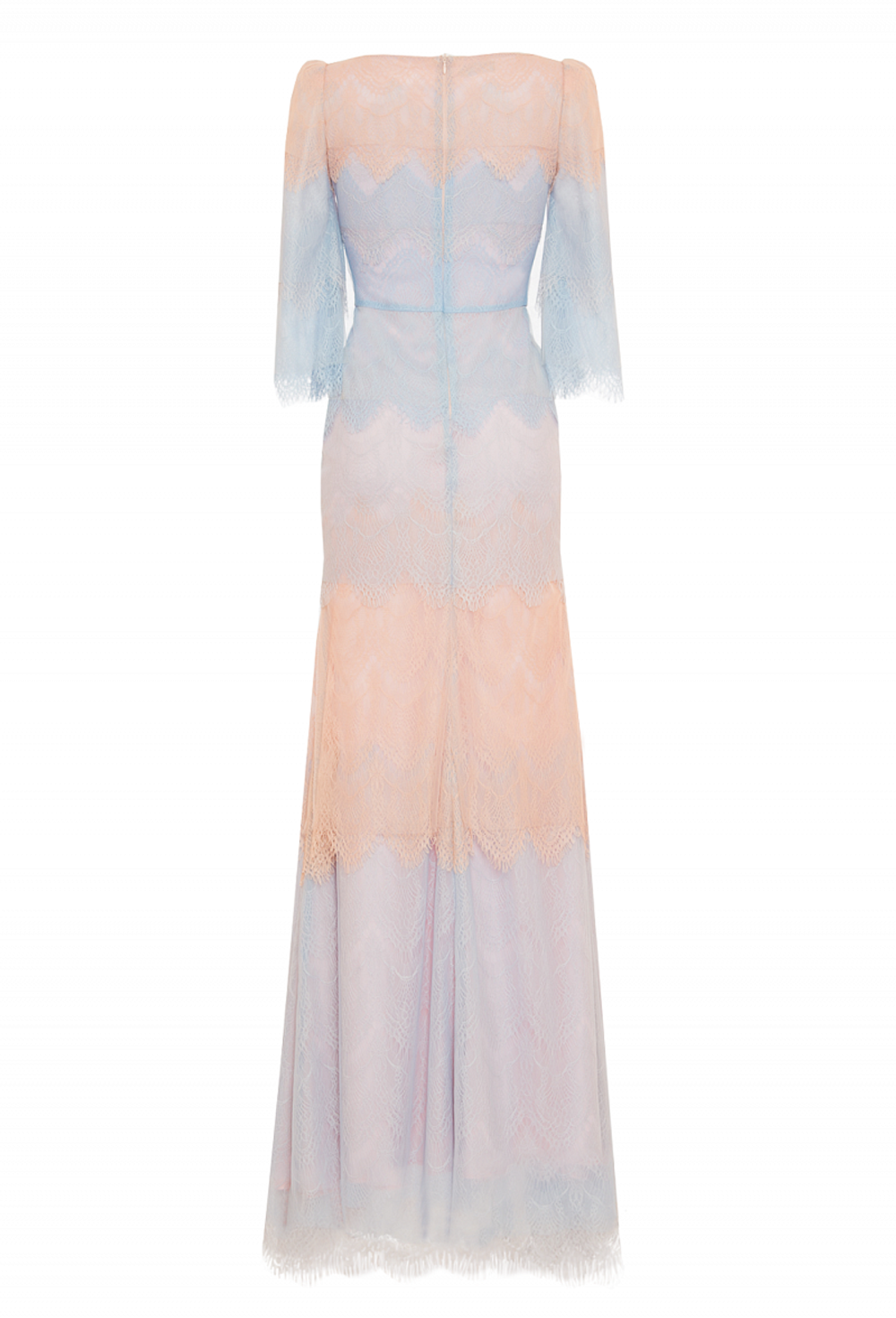 Кружевное платье в пол 35 -18SS