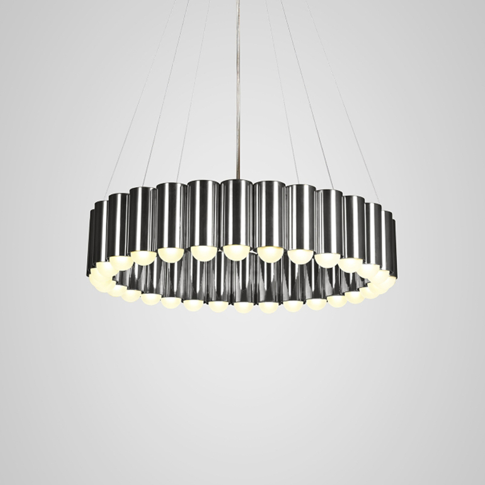 Pendant design lamp  CAROUSEL by Lee Broom (Silver)