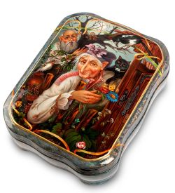 ШК-65/ 3 Шкатулка «Баба яга» исп. Мостов