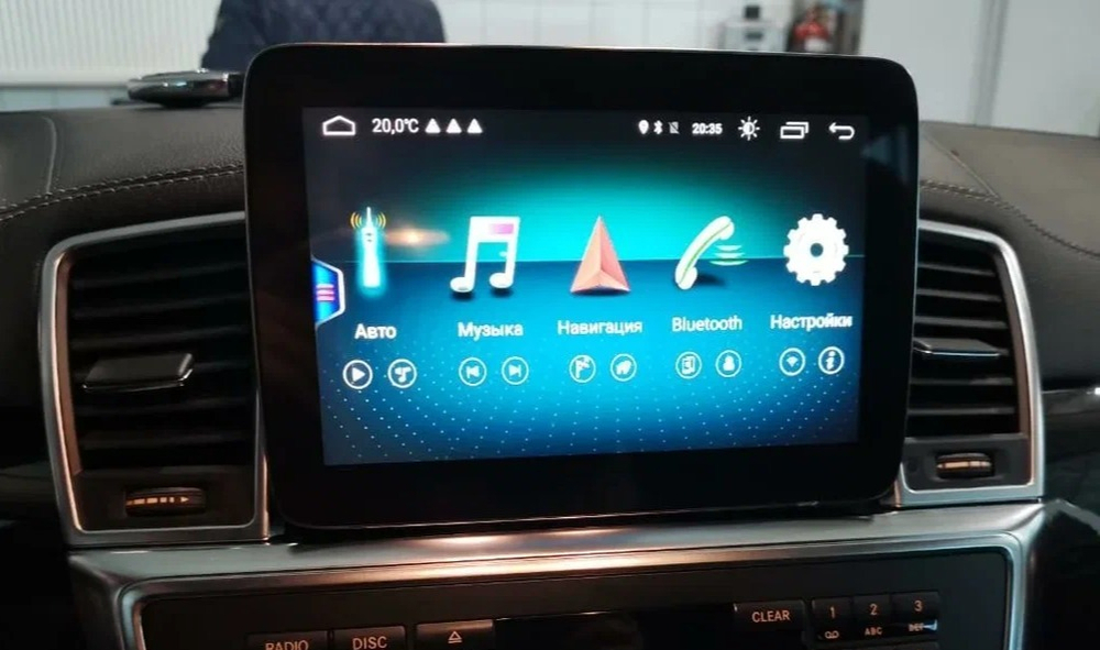 Магнитола для Mercedes-Benz GLE / GLS 2016-2018 NTG 5.0/5.1 - Carmedia MKD-M8402 на Android 13, 6Гб+128Гб, 4G SIM-слот