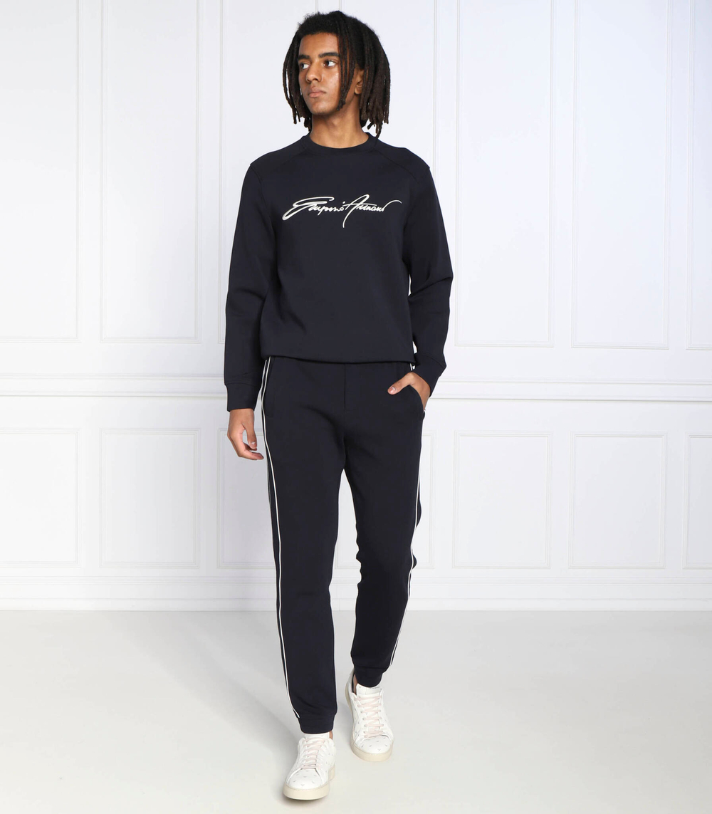 Худи Emporio Armani - темно-синий(6L1MP3 1JHSZ)