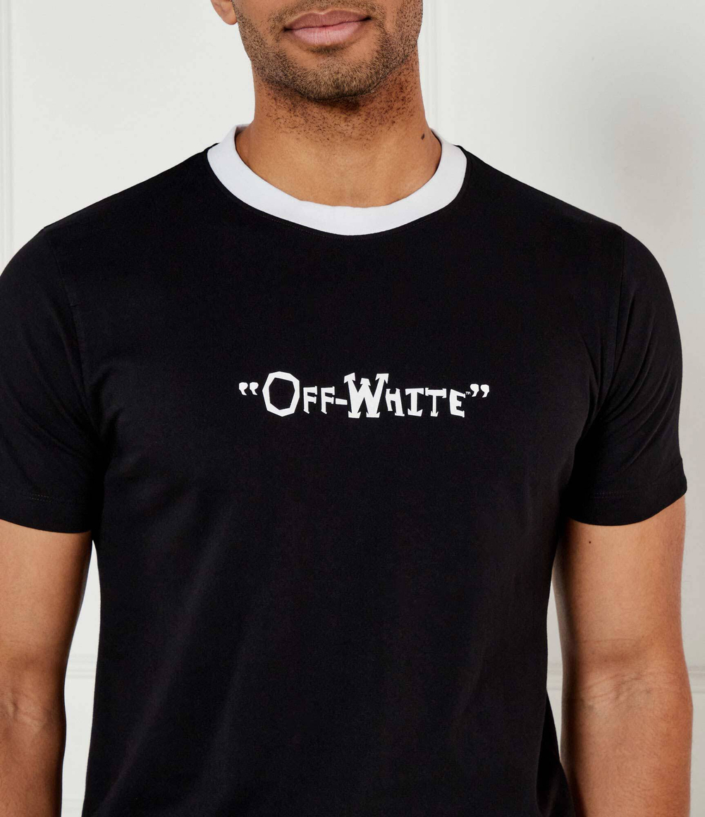 Футболка OFF-WHITE - черный(OMAA027S 25JER009)