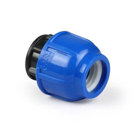 Заглушка компрессионная PN16 d 20  для ПЭ труб, РТП (11468)